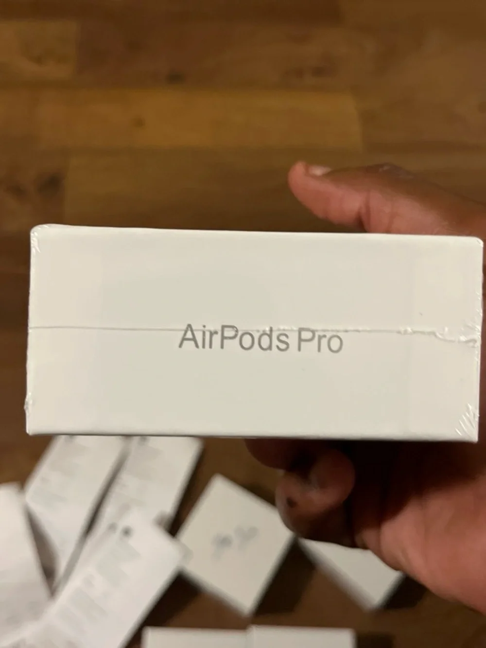 Apple AirPods Pro White Retail Box with Receipts